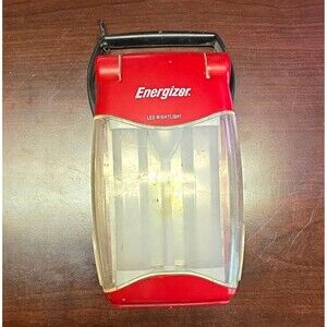 Energizer LED Night Light Battery Powered Cordless Portable, Red